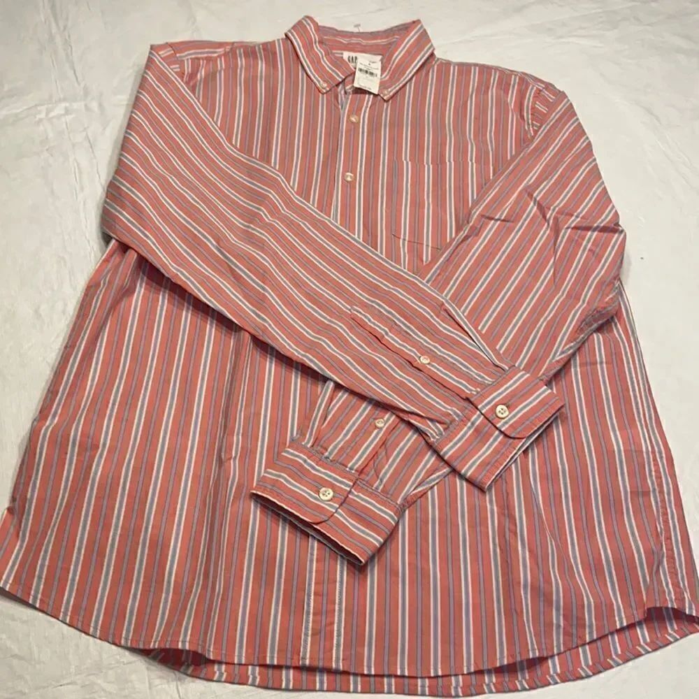 Gap NWT Stripe Button Down